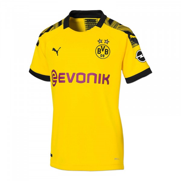 Camiseta Borussia Dortmund 1ª Mujer 2019-2020 Amarillo